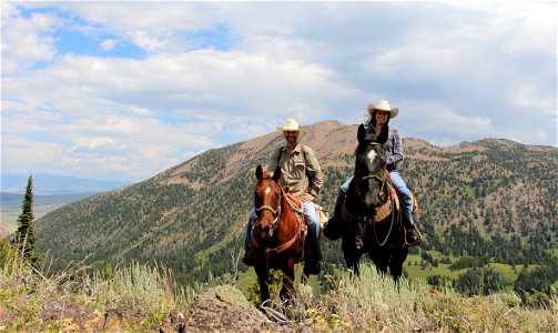 Mountain Trails on Horseback photo