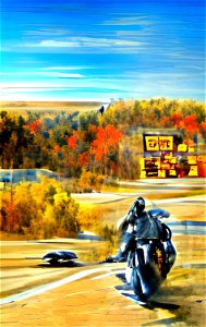 'A Motorcycle in Minnesota'