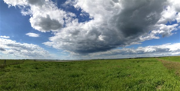 Roesler Lake Clouds photo