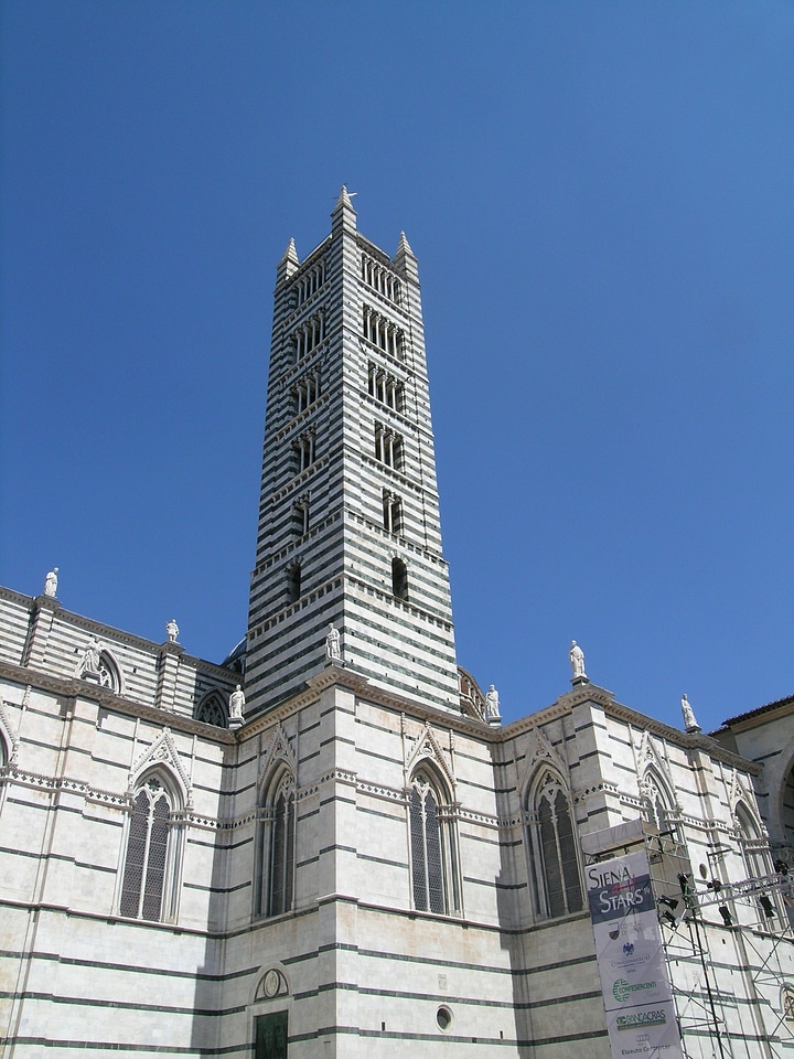 Medieval tower architecture italy