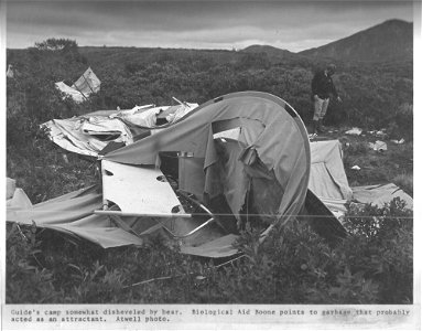 (1972) Damaged camp photo