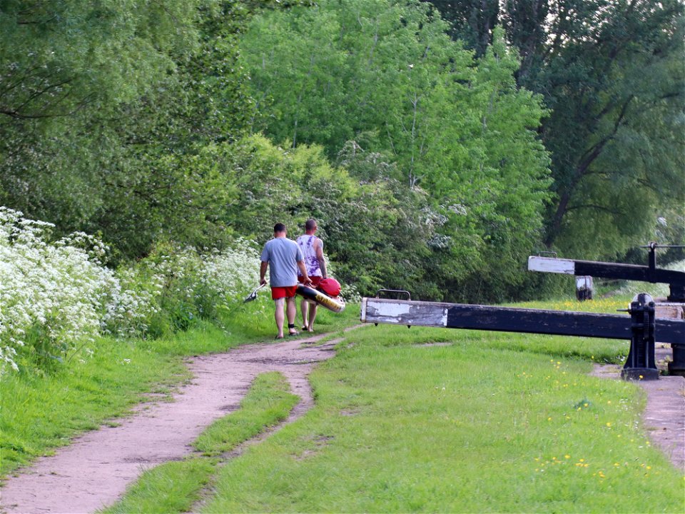 Boarders Down the Cheshire Flight