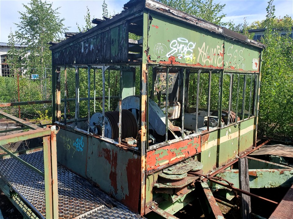 Urbex Aachen onderhoudsloods bundesbahn