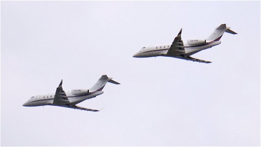 Bombardier BD-100-1A10 Challenger 350 CS-CHG Netjets Europe from Palma de Mallorca (4200 ft.)