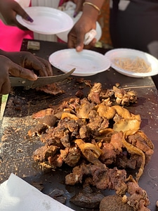 Tchachanga braised meat grill