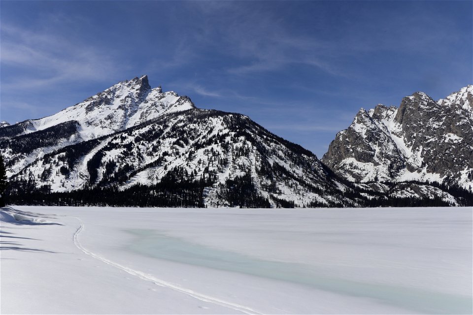 Jenny Lake in Winter