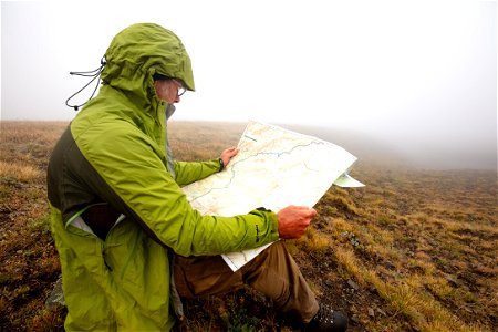 Route finding in low-visibility conditions