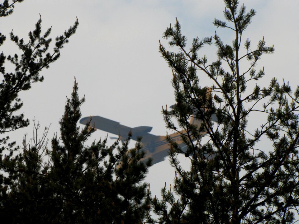 Scoop Ship Airplane Close up