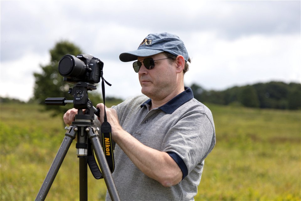 Artist-in-Residence Duane Polcou.