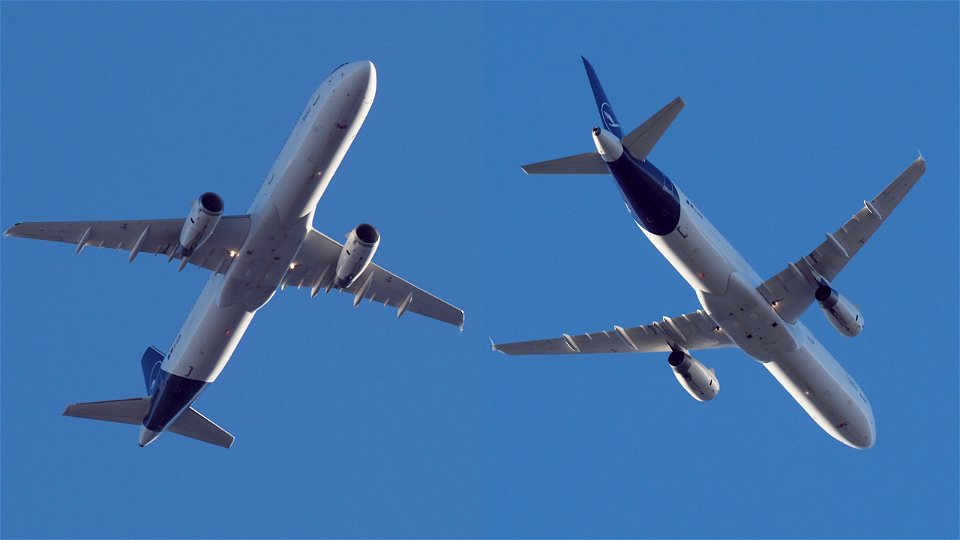 Airbus A321-231 D-AIDM Lufthansa from Nice (6800 ft.) photo