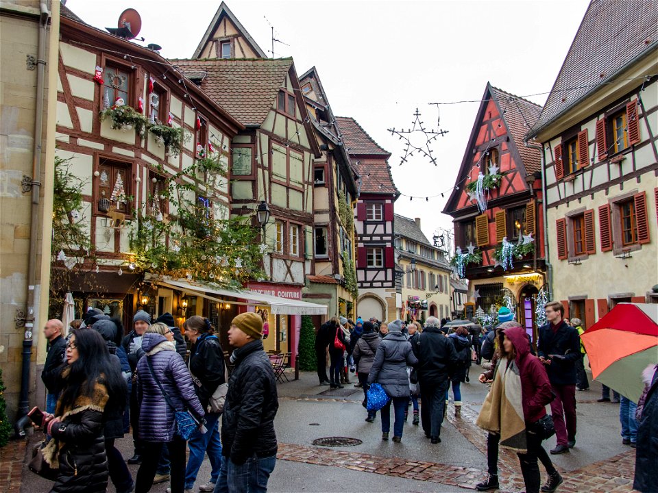 Amalgame de colombages (Rue du Chasseur)