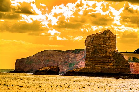Sandstone Stacks Sidmouth