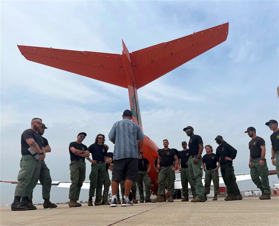 Jackson Hotshots Visit NIFC