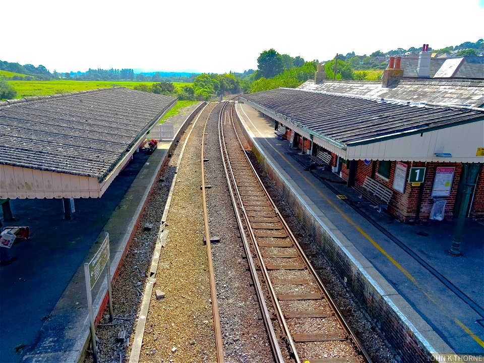 BRADING RAILWAY STATION ISLE OF WIGHT