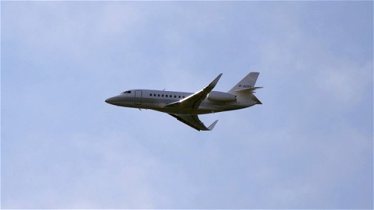 Dassault Falcon 2000LX M-AERO from Sarajevo (3800 ft.)