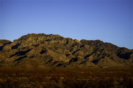 Mountains in Mojave National Preserve