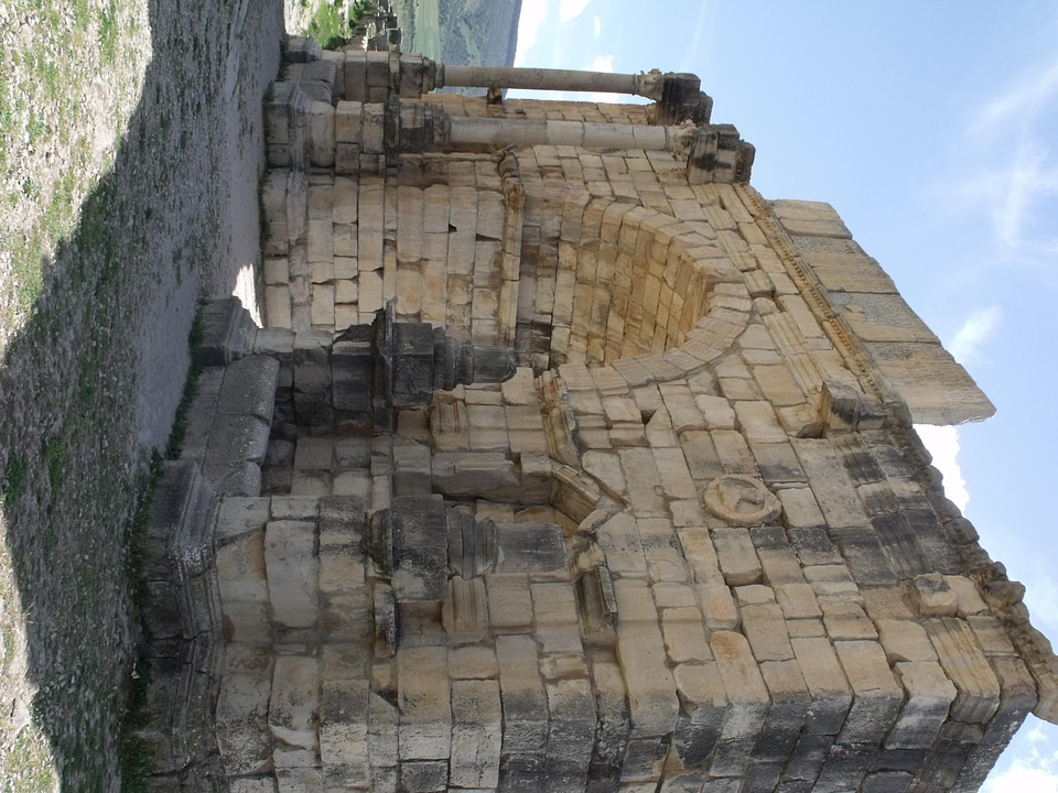 Archeology ancient stone