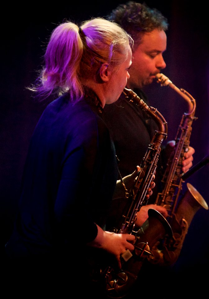Gard Nilssen's Supersonic Orchestra, BIM Amsterdam 6 october 2022 - Mette Rasmussen & Maciej Obara