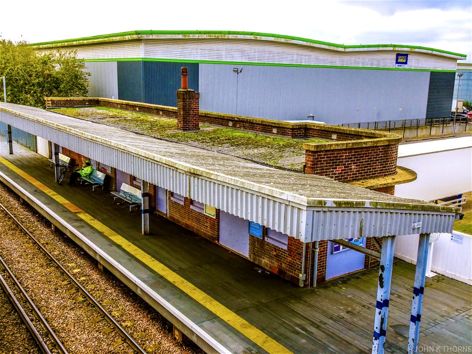 New Hythe Station. Art Deco