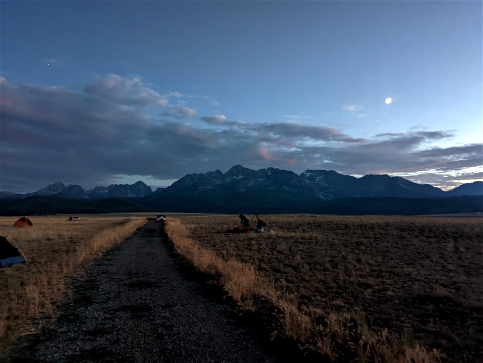 Boise Helitack's Camp Site