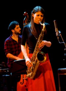 Melissa Aldana Quartet BIM Amsterdam 17 april 2022 - Melissa Aldana