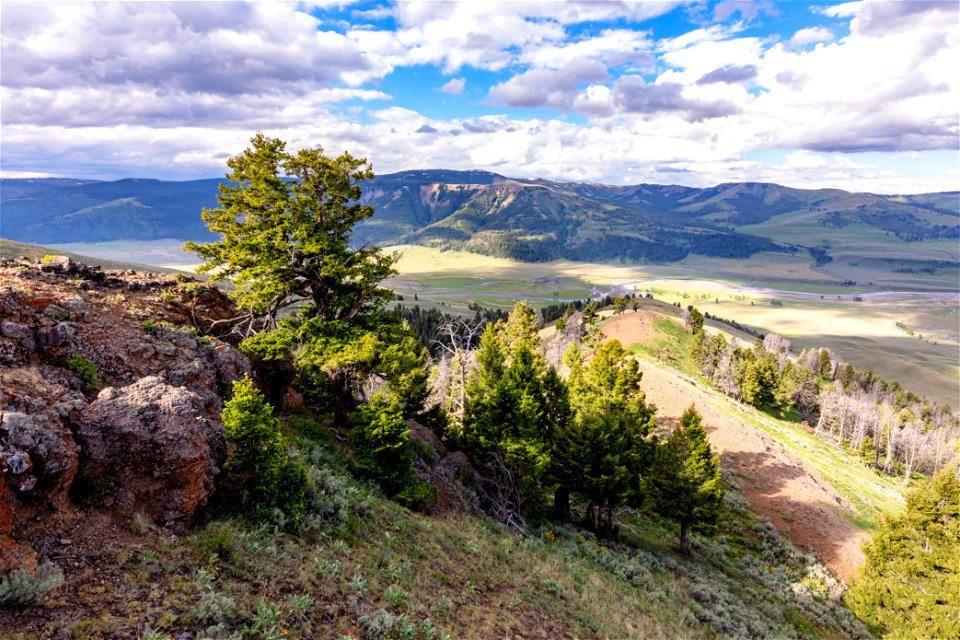 Views hiking up Druid Peak photo