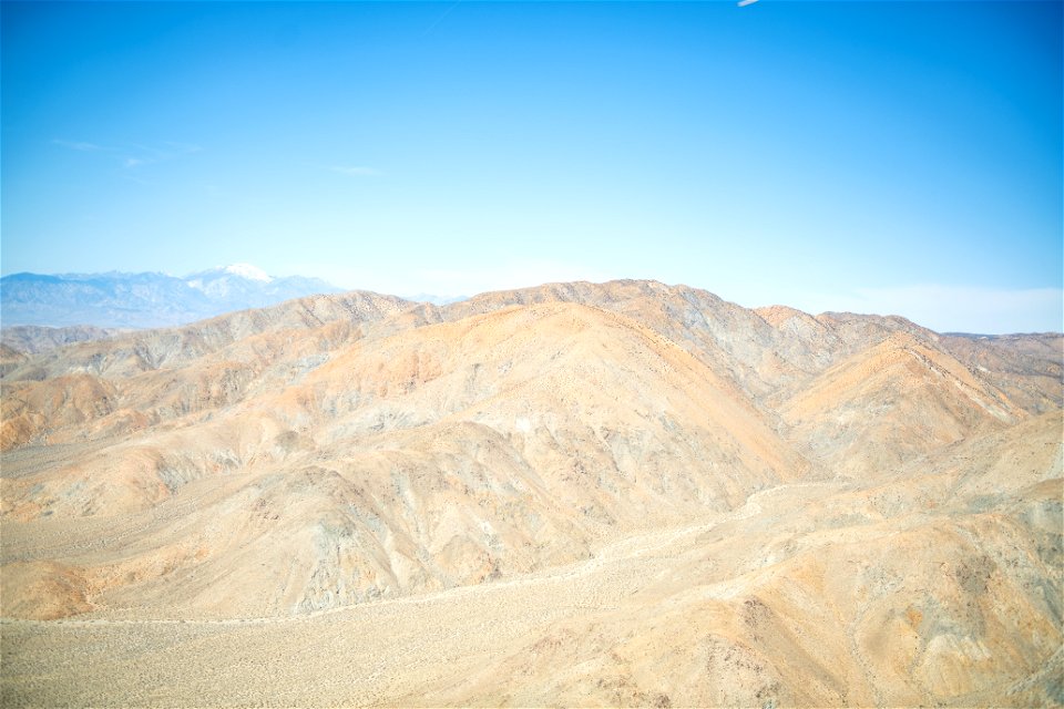 Aerial view of Joshua Tree National Park