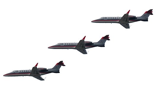 Bombardier Learjet 45 LN-AWE Airwing from Brussels (3900 ft.)