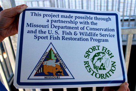 Sport Fish Restoration Sign