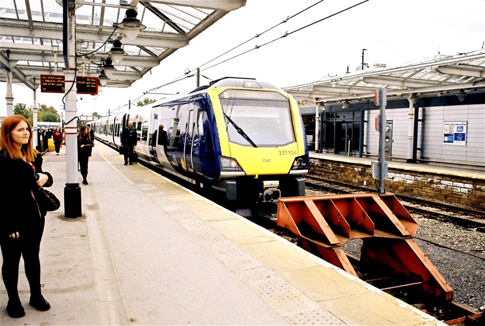 New Northern class 331 unit at Ilkley station