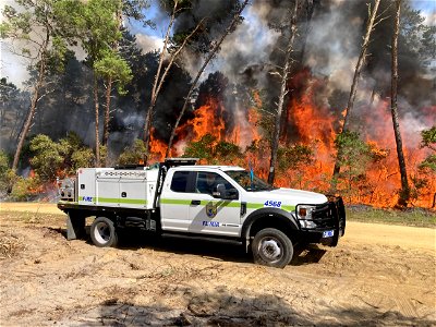 Major Fire in Florida photo