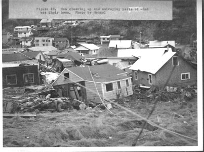 (1964) Tsunami Aftermath photo