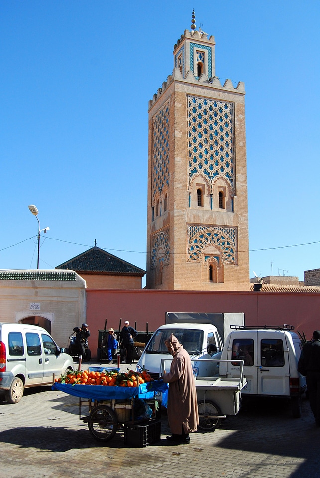 People man fruit merchant photo