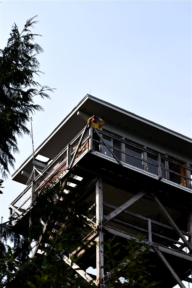 Heybrook Lookout, Bolt Creek Fire, Washington