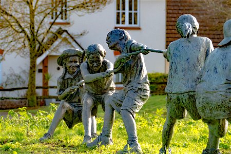 TUG OF WAR BY W STANLEY PROCTOR Kings Hill Kent