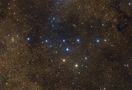 Brocchi's Cluster (Cr 399) in Vulpecula