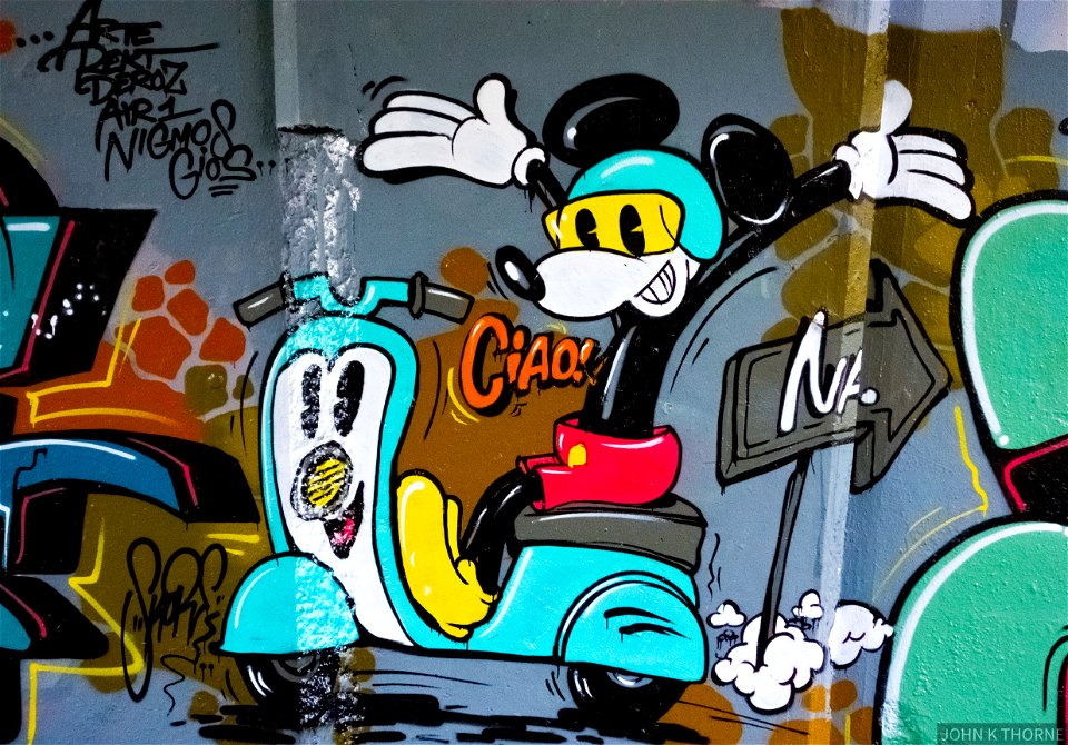 The latest from The Graffiti Art Gallery under The M20 Motorway.