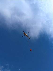 Boise Helitack's UH-60 Blackhawk with a Bucket photo