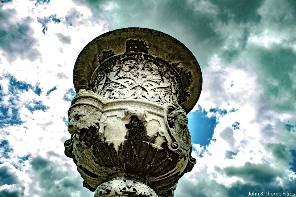 Victorian Urn Preston Hall Garden