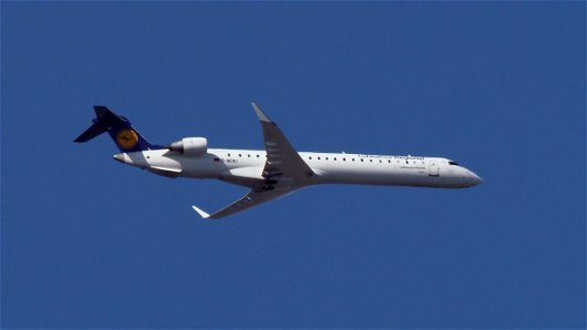 Mitsubishi CRJ-900LR D-ACKI Lufthansa CityLine from Zurich (6500 ft.)