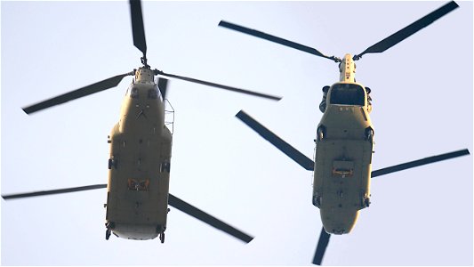 Boeing CH-47F Chinook N14-08168 US Army from Illesheim Army Airfield ETIK (2600 ft.)