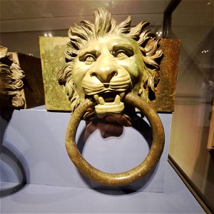 Ring and Lion Palazzo Massimo Rome Italy photo