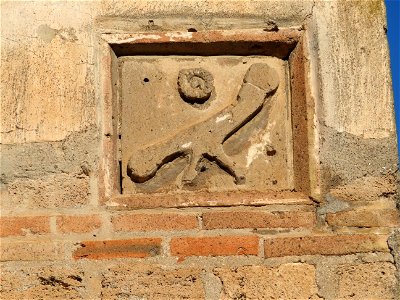 Street Symbol Ruins Pompeii Italy