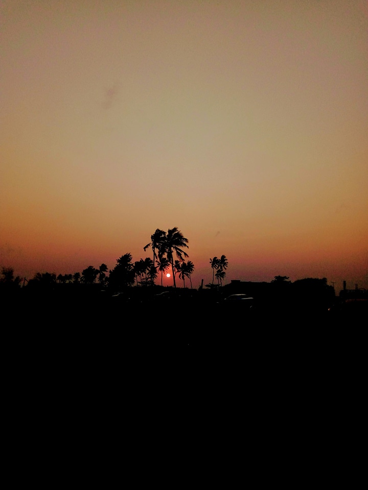 Sunset dawn evening