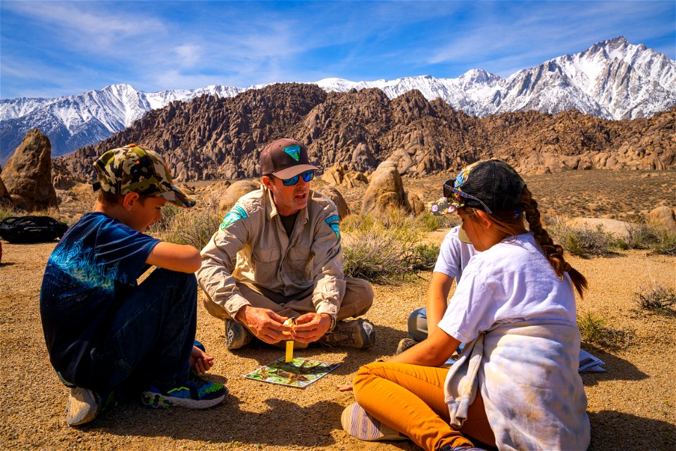 4th Graders at Alabama Hills
