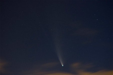 Comet C/2020 F3 (Neowise) time-lapse