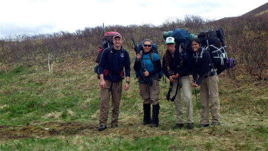 2012 Kittlitz's murrelet research crew