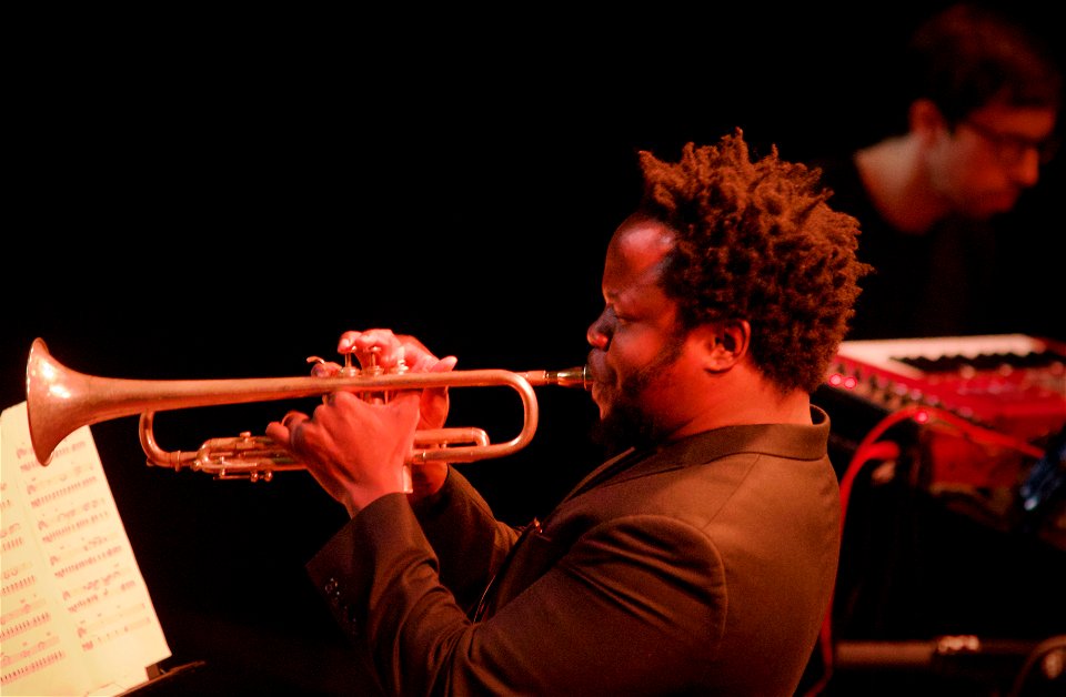 Ambrose Akinmusire Quartet, TivoliVredenburg Utrecht 18 januari 2019 - Abrose Akinmusire & Sam Harris