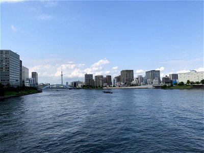 Sumida River in Chuo-ku photo