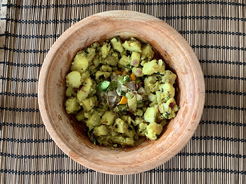 Food vegetable bowl